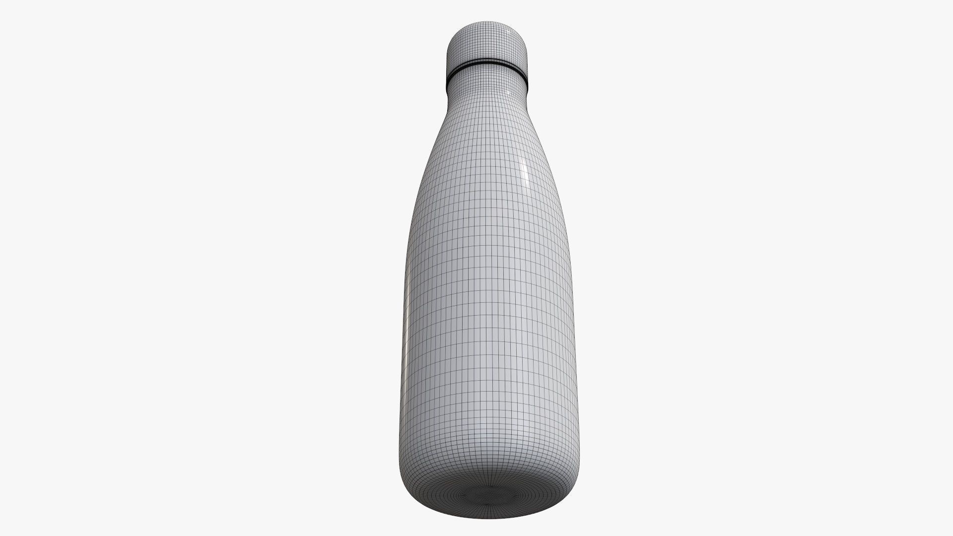 Thermos vacuum bottle 03 3D model_6