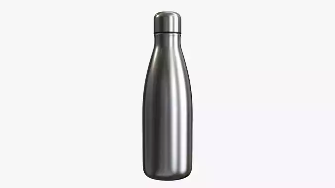 Thermos vacuum bottle 03 3D model