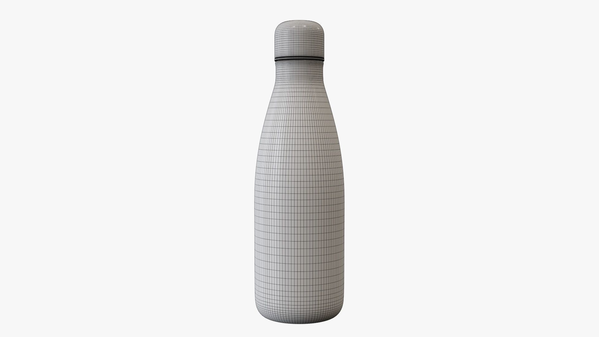 Thermos vacuum bottle 03 3D model_4