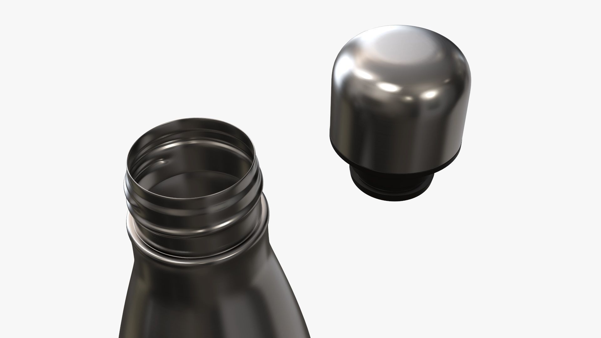 Thermos vacuum bottle 03 3D model_2