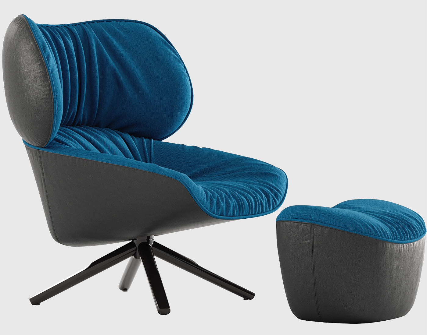 Tabano armchair 3D model_11