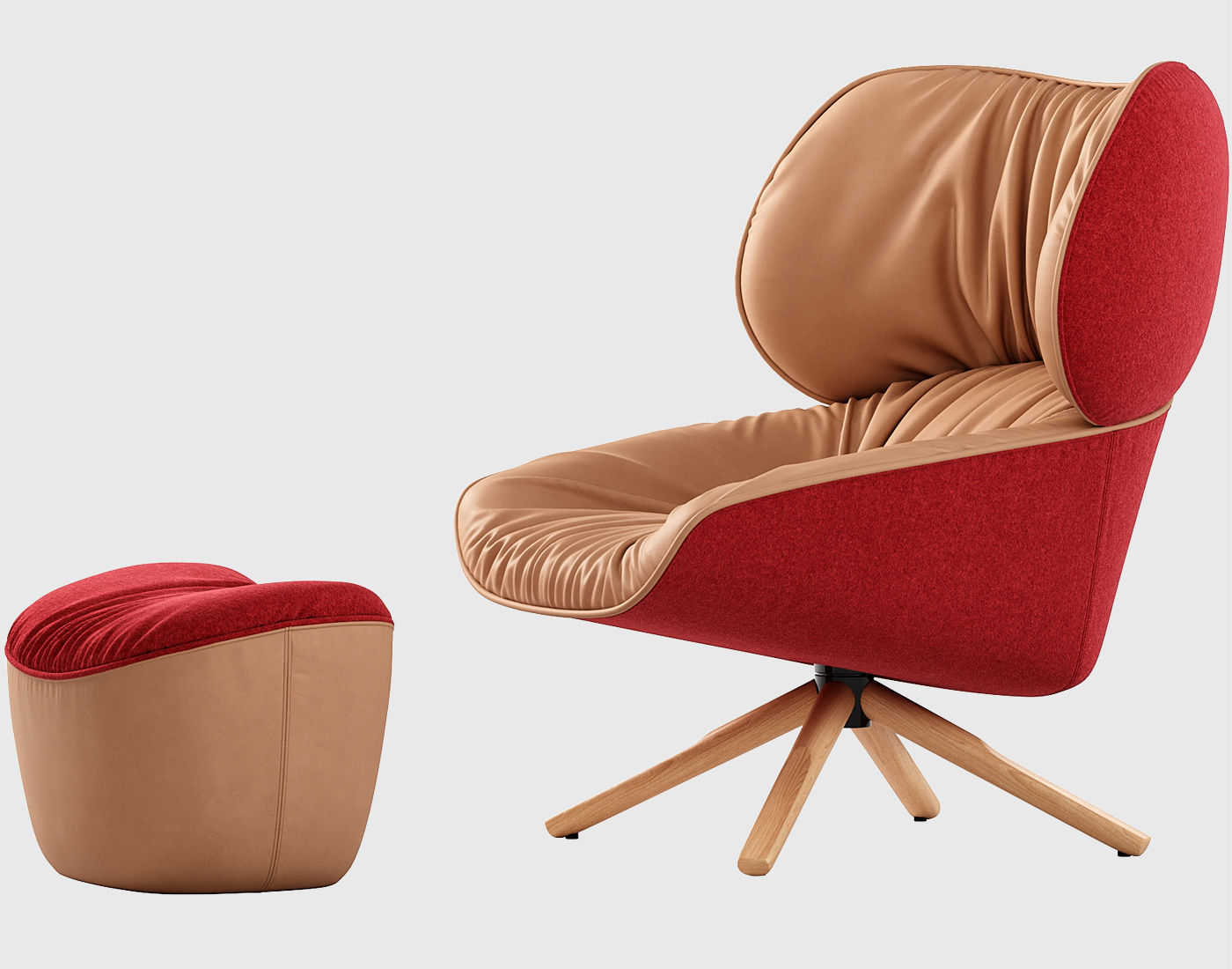 Tabano armchair 3D model_15