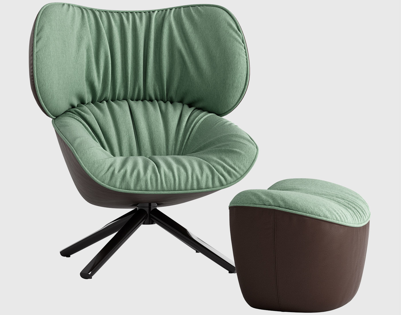 Tabano armchair 3D model_10