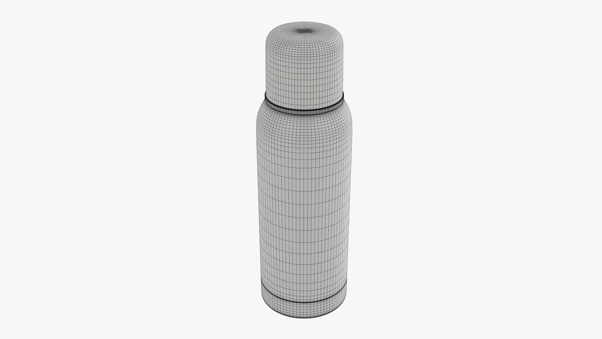 Thermos vacuum bottle 08 3D model_6
