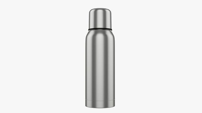 Thermos vacuum bottle 08 3D model