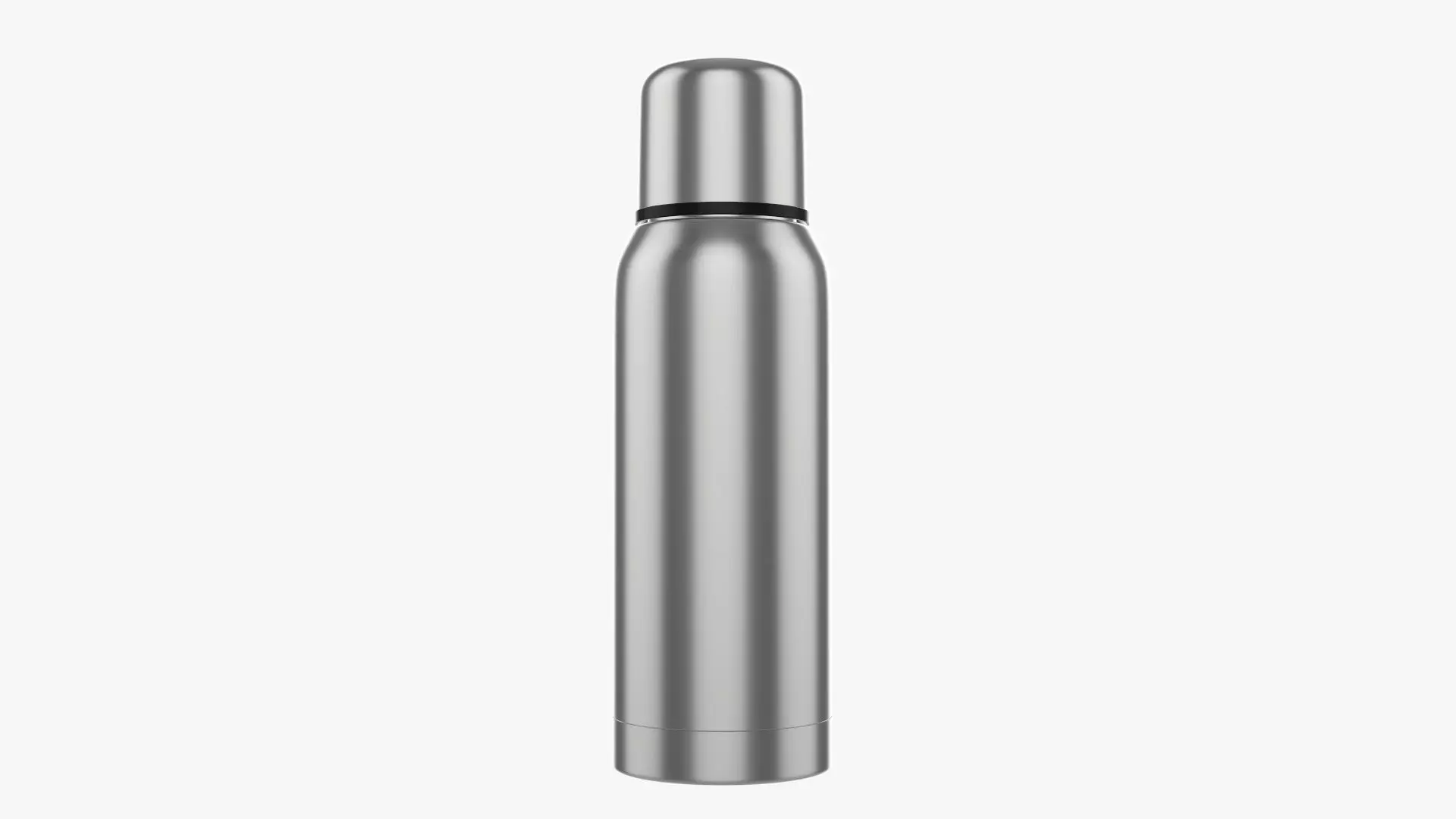Thermos vacuum bottle 08 3D model_0