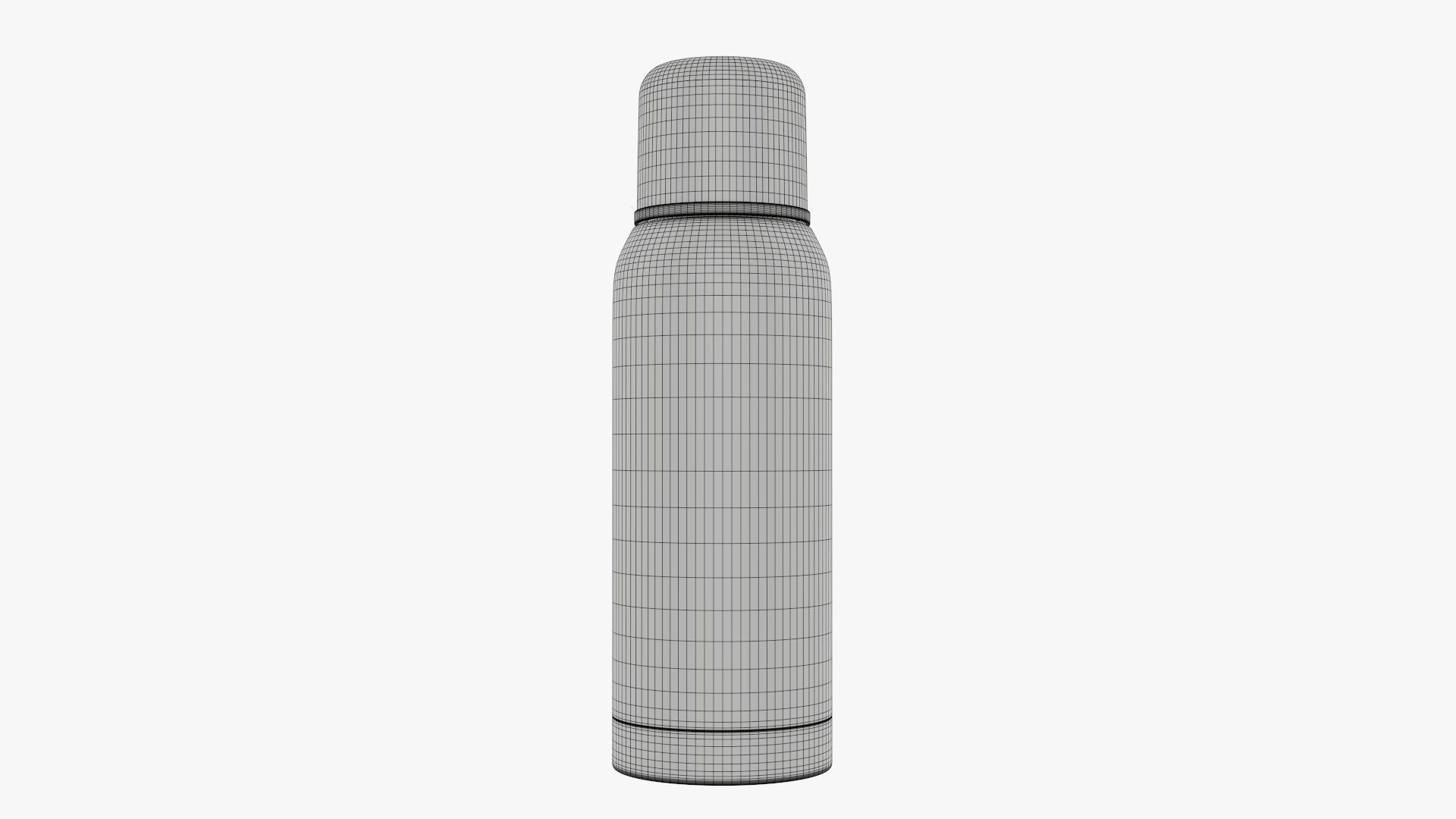 Thermos vacuum bottle 08 3D model_5