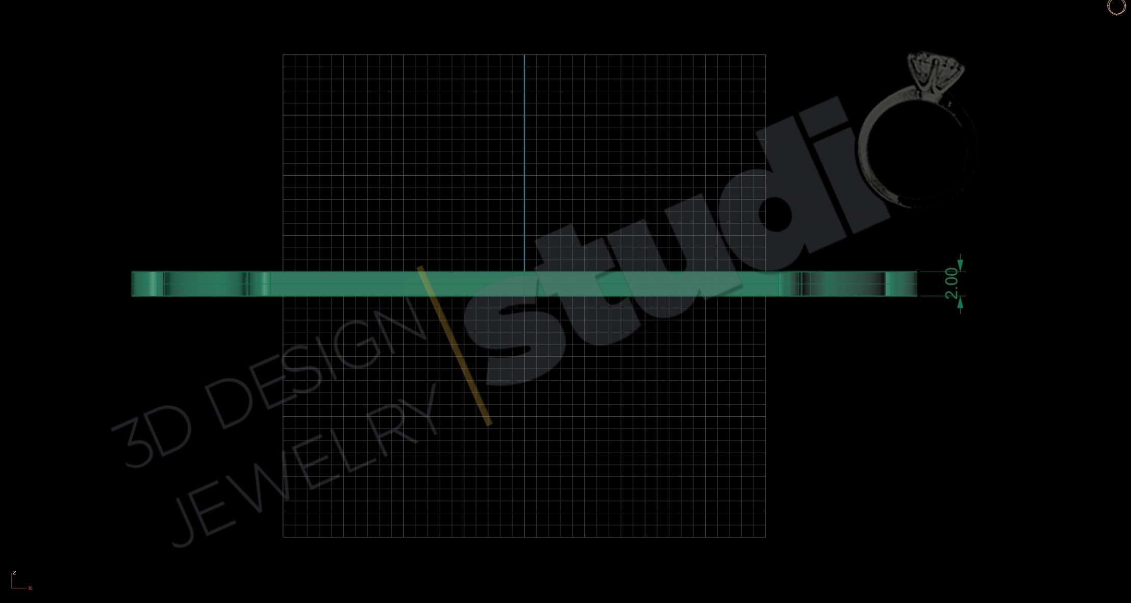 Original Jeep logo front mask pendant 3d model 3D print model_3