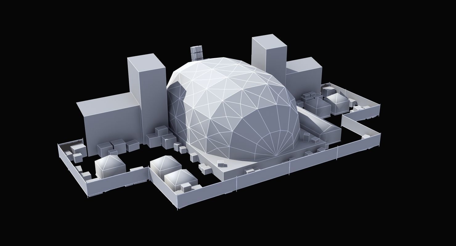 Concert Stage 3D model_39