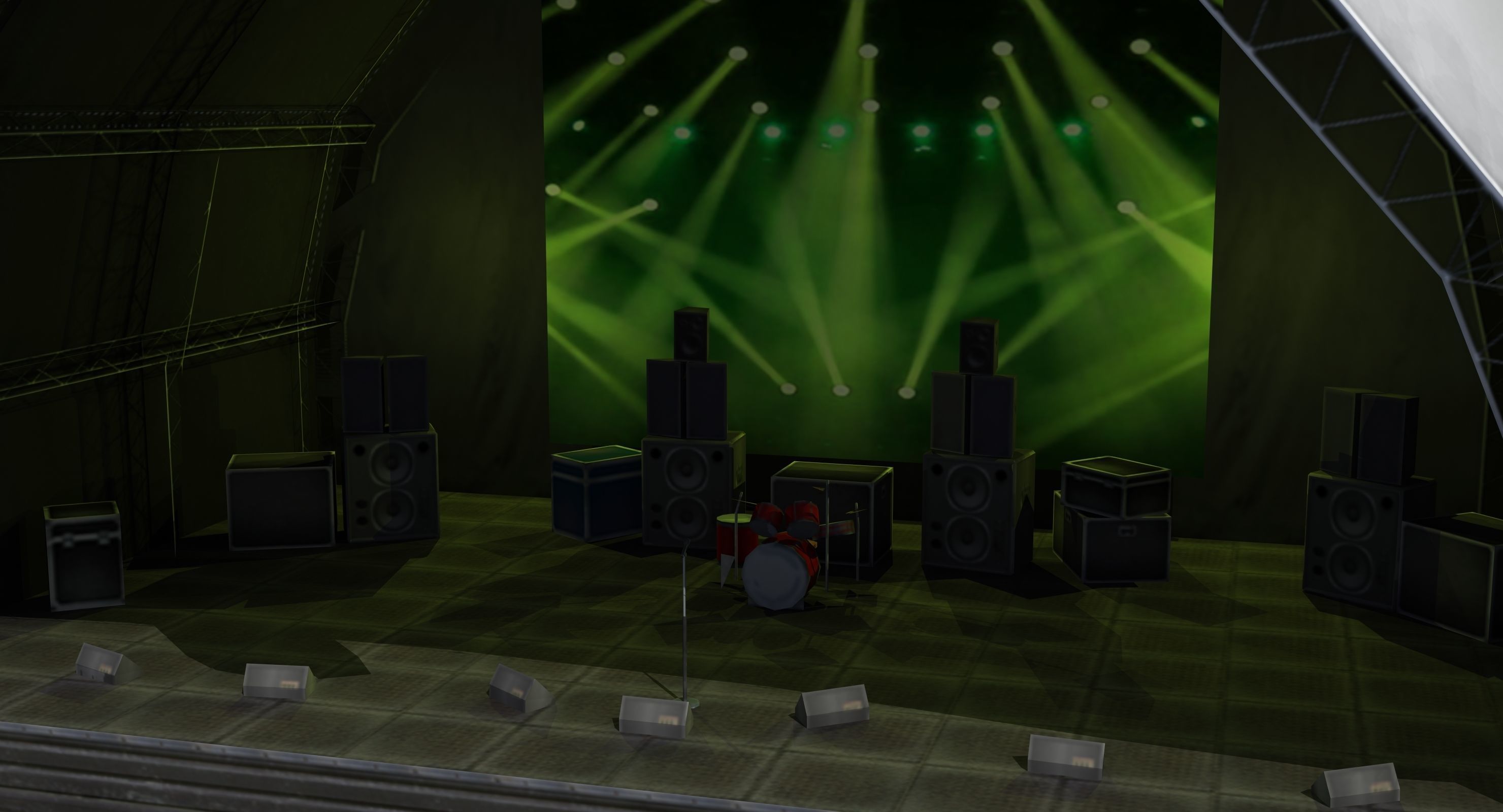 Concert Stage 3D model_25