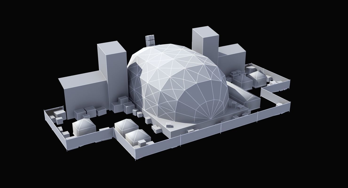 Concert Stage 3D model_47