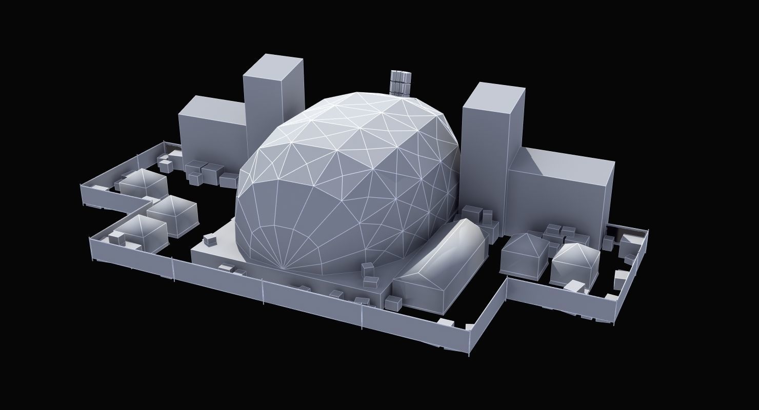 Concert Stage 3D model_38