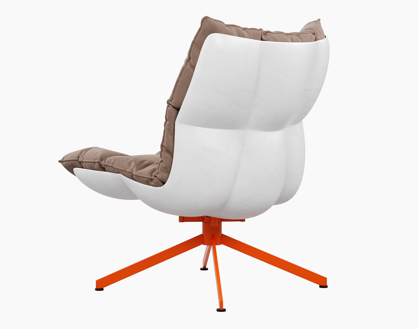 Husk armchair 3D model_7