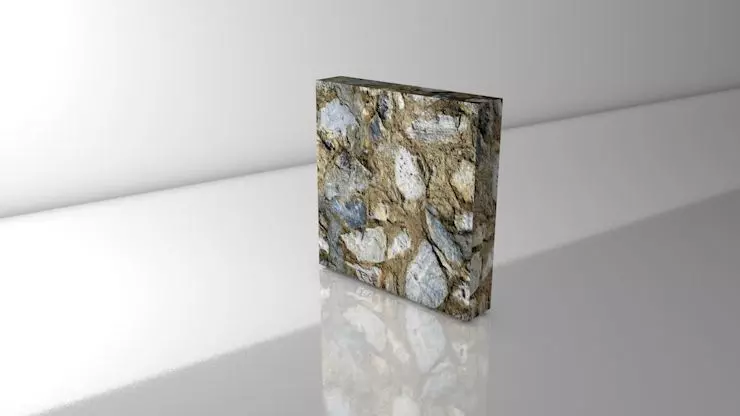 Realistic  Seamless PBR Stone Wall 001 Texture_0