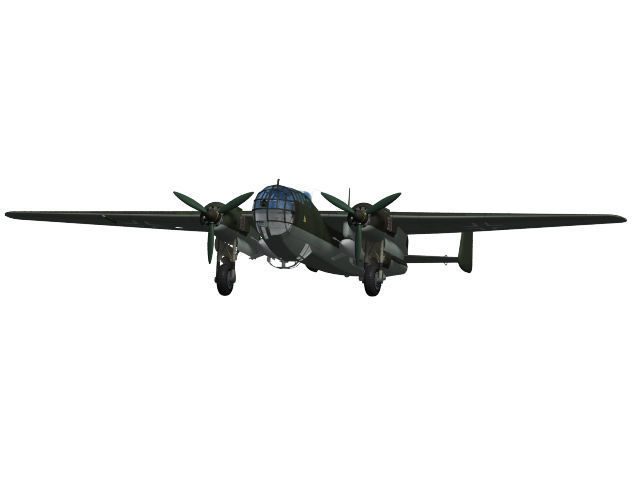 Dornier Do217 K-2 3D model_1