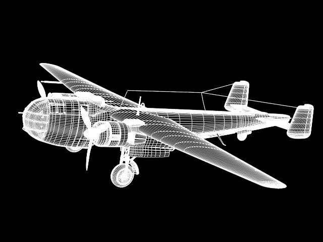 Dornier Do217 K-2 3D model_5