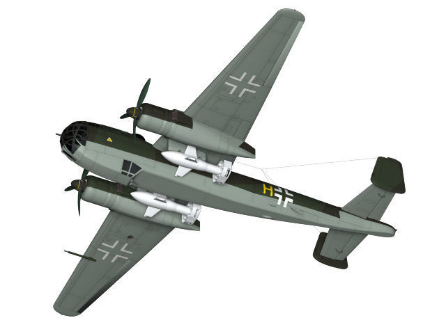 Dornier Do217 K-2 3D model_4