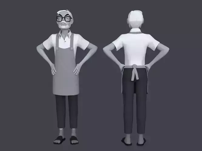 Miyazaki 3D Model for Print