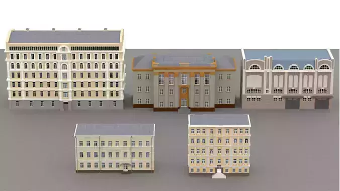 Old east european houses pack 02