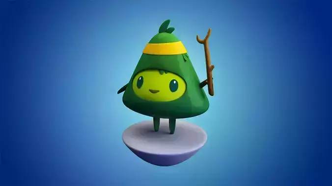 Character Cartoon Fantasy Tree Jungle