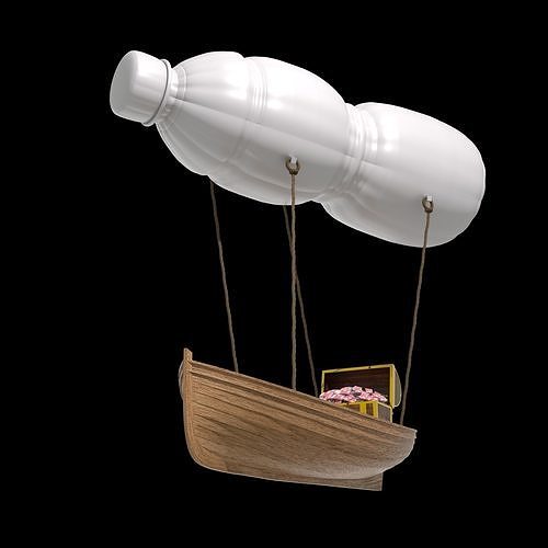 Balloon Boat 3D model