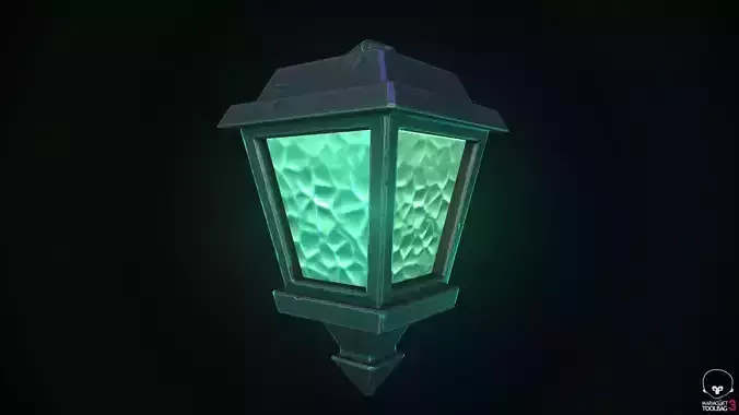 Stylized lamp