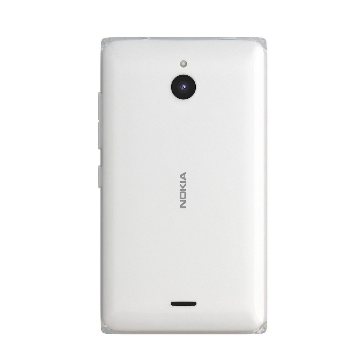Nokia X2 Dual SIM White 3D model_4