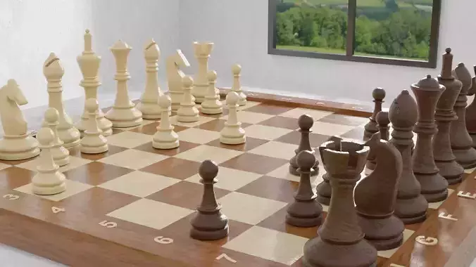 CHESSBOARD HIGH QUALITY 3D model