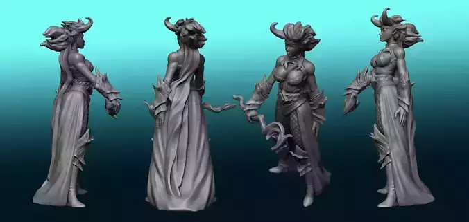 Dragon Summoner 3D print model