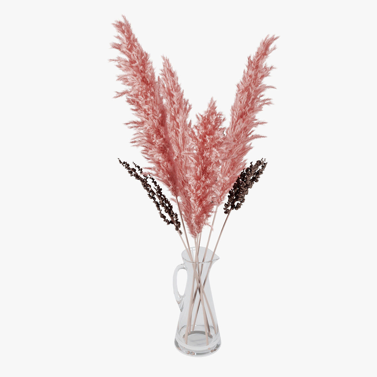 Pampas grass 04 3D model_4