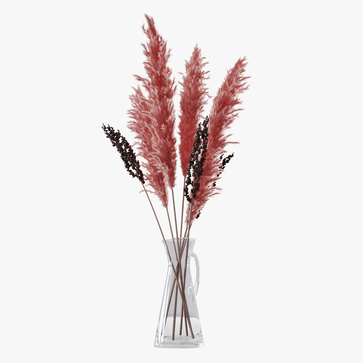Pampas grass 04 3D model_3