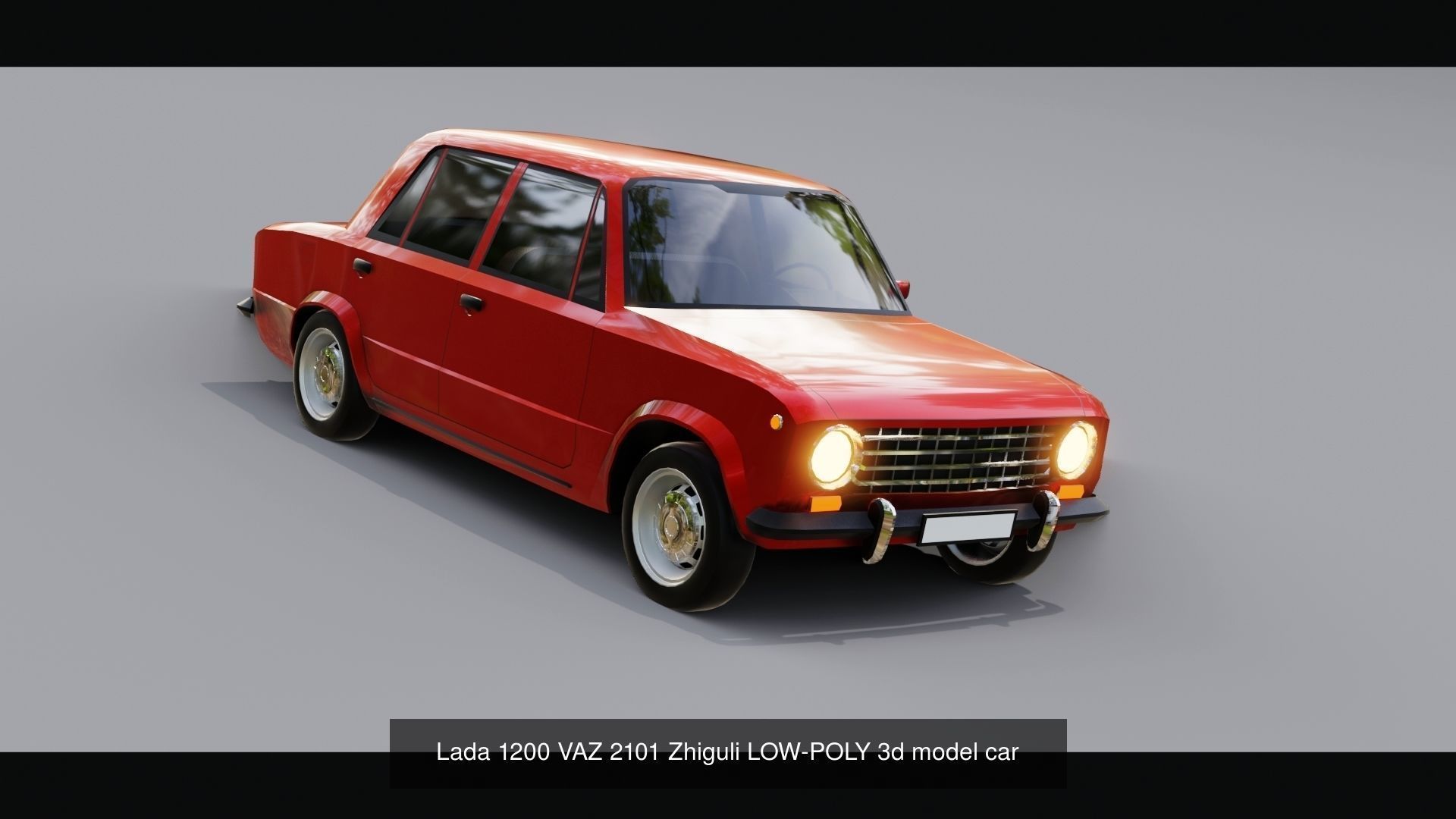 Standard and future sci fi lowpoly car pack 3D Model Collection_9