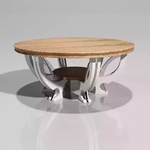 Table coffee with circular base