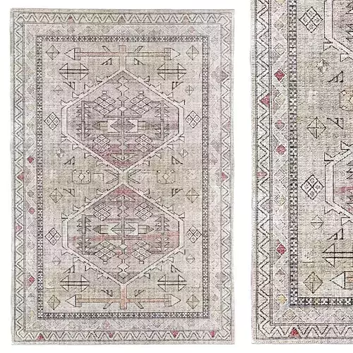 Urban Outfitters Brighton Printed Rug