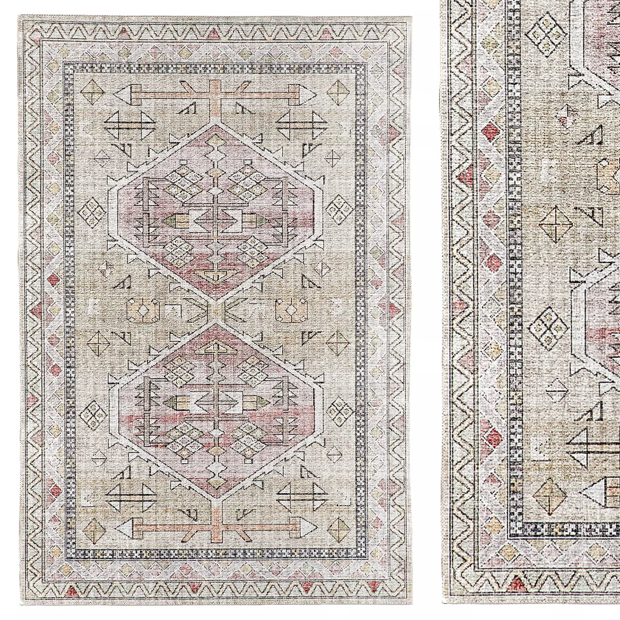 Urban Outfitters Brighton Printed Rug 3D model