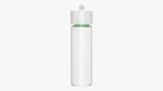 Vapor liquid bottle medium with transparent cap