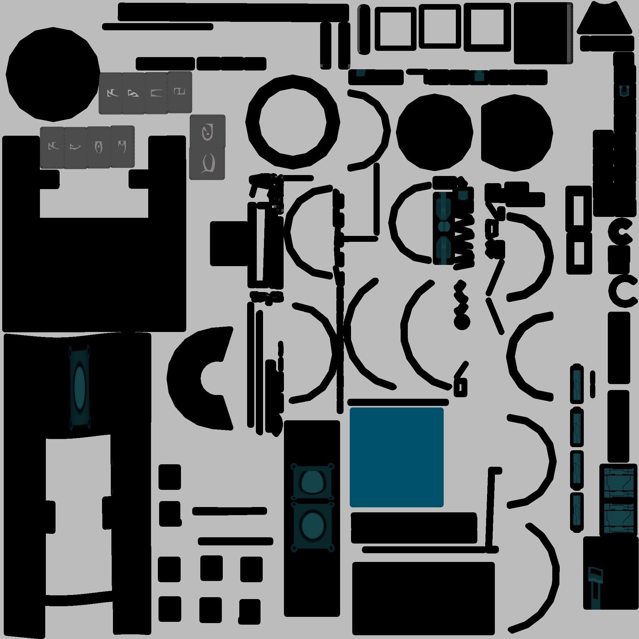 Cryo Pod Low-poly 3D model_14