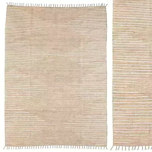 Urban Outfitters Connected Stripe Rag Rug