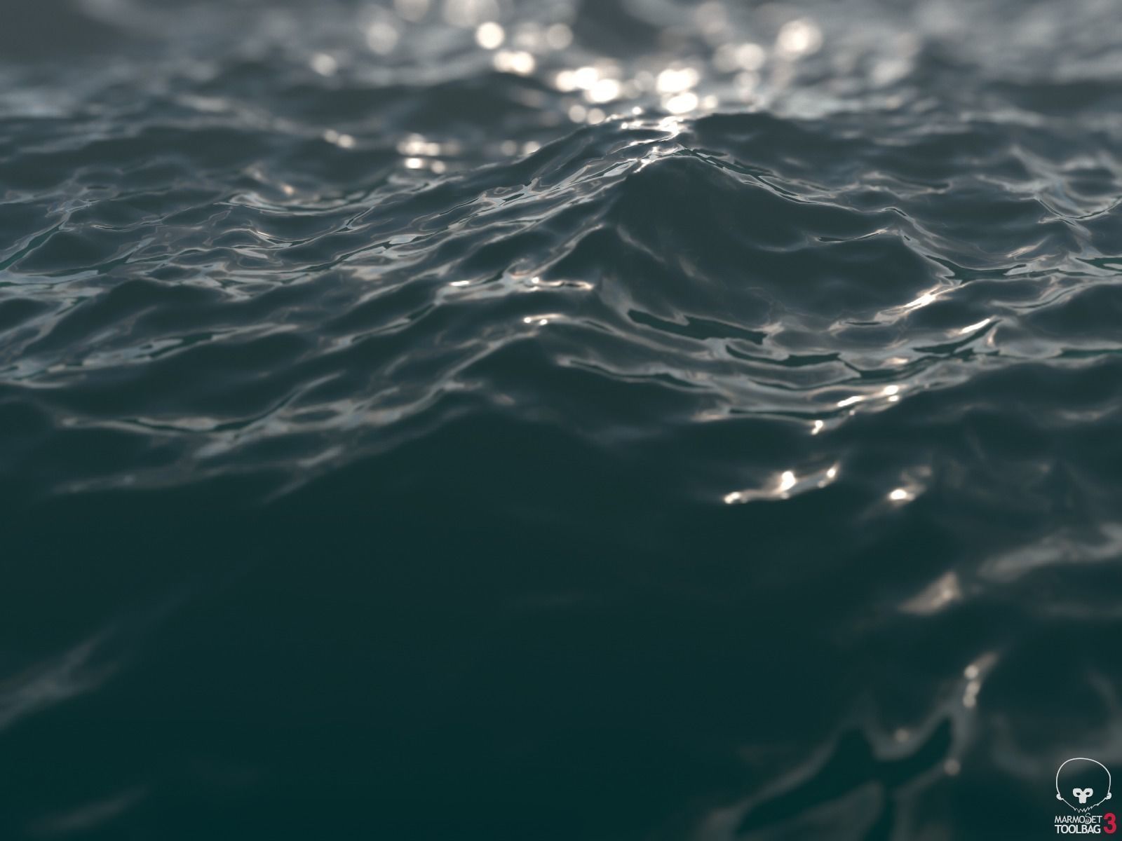 Ocean Animation 1 3D model_7
