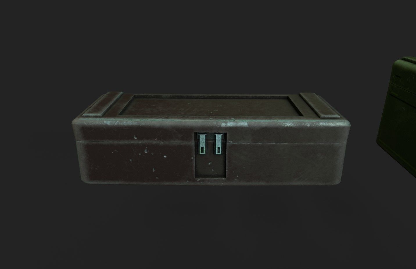 Military Boxes Low-poly 3D model_2