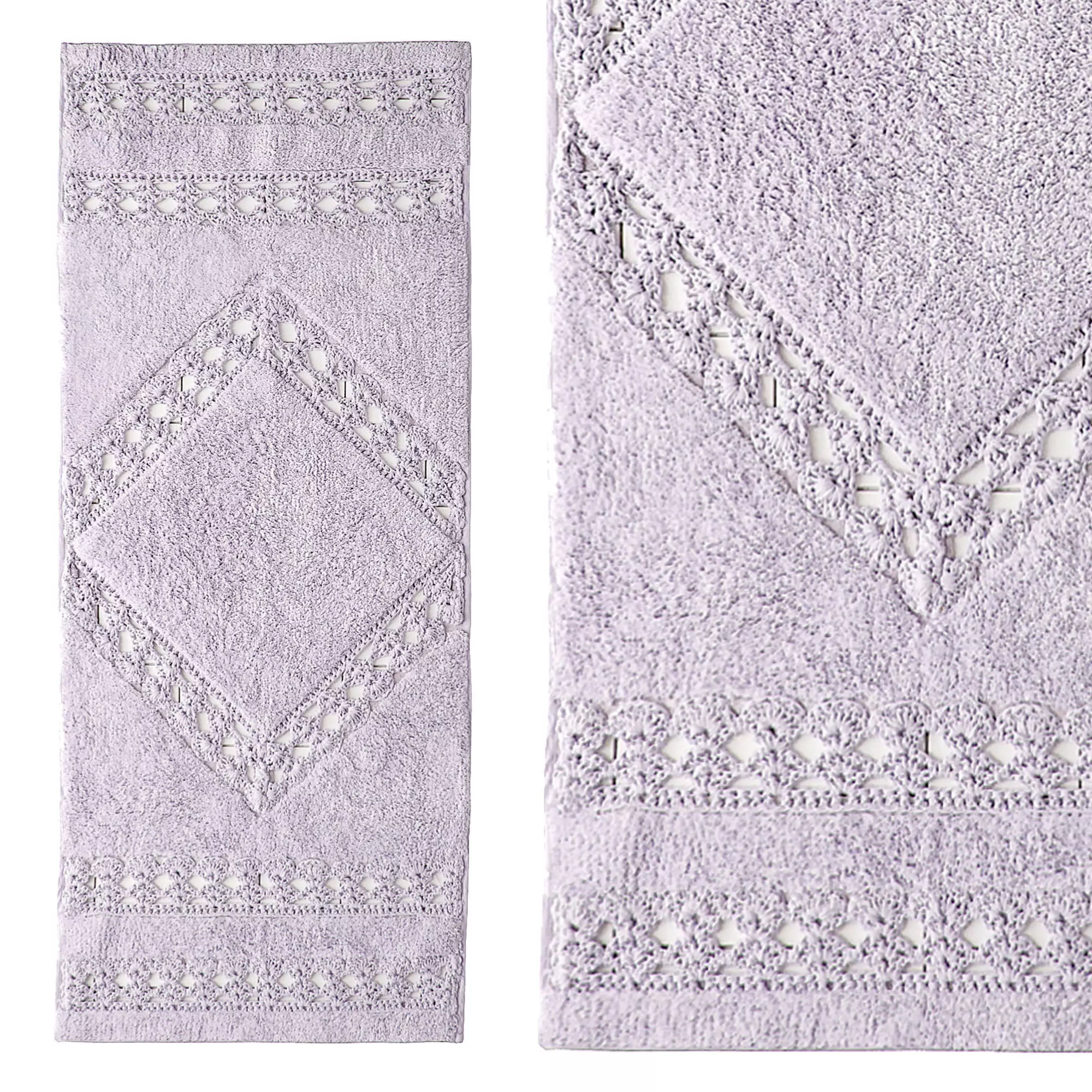 Urban Outfitters Crochet Inset Runner Bath Mat 3D model
