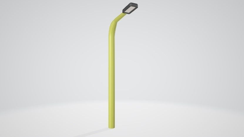 Street for gaming 3D model_5