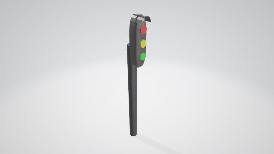 Street for gaming 3D model_4