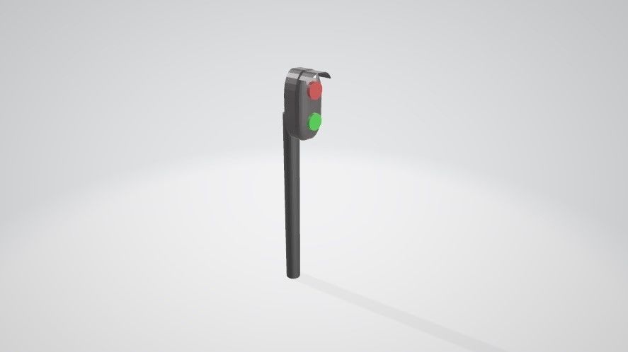 Street for gaming 3D model_6