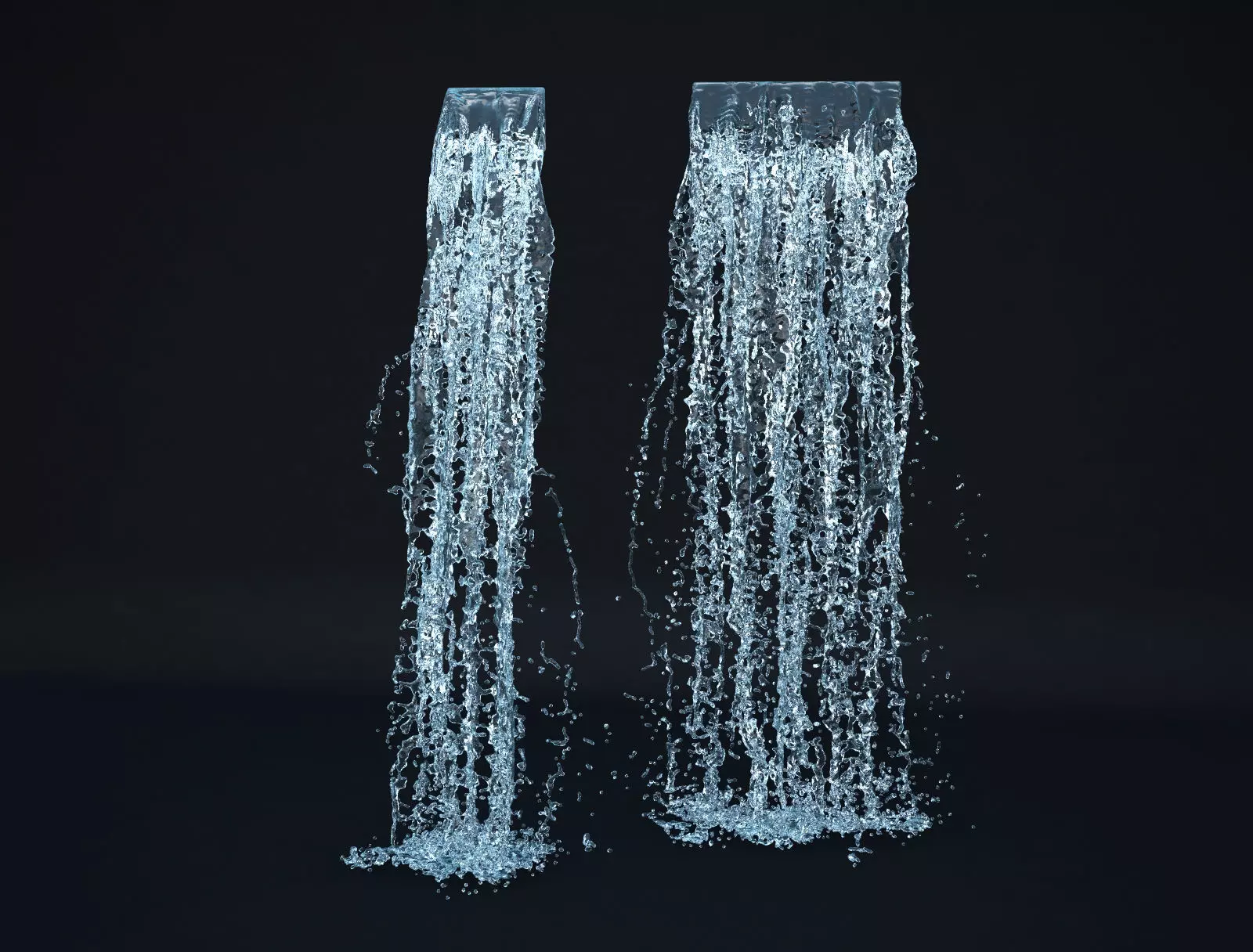 Fountain potoki 8 3D model_0