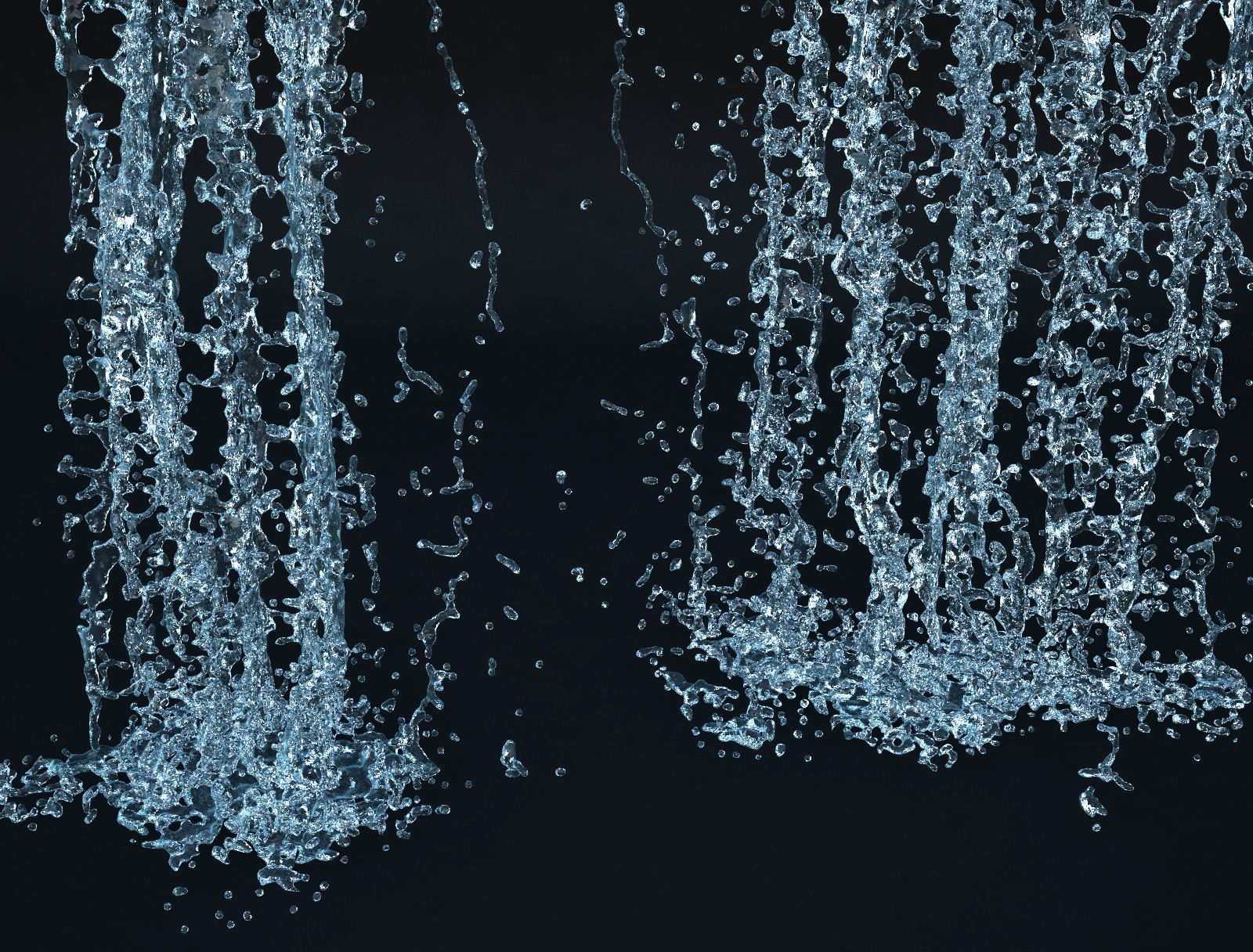 Fountain potoki 8 3D model_2