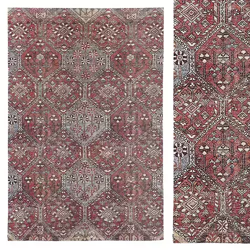 Urban Outfitters Drew Printed Rug