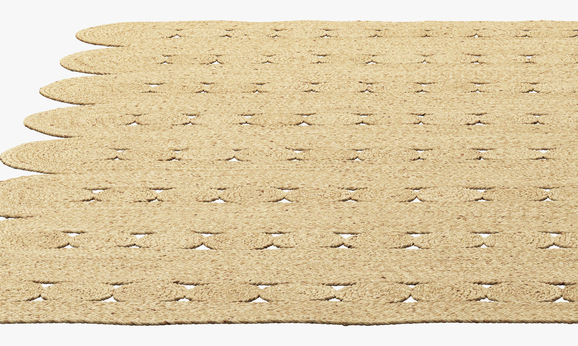 Safavieh Hajri Jute Rugs part 2  2 options 3D model_9