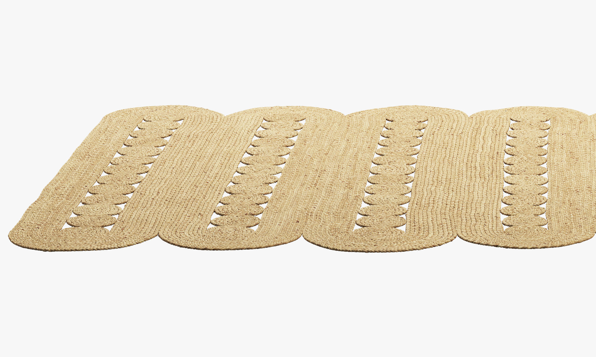 Safavieh Hajri Jute Rugs part 2  2 options 3D model_3