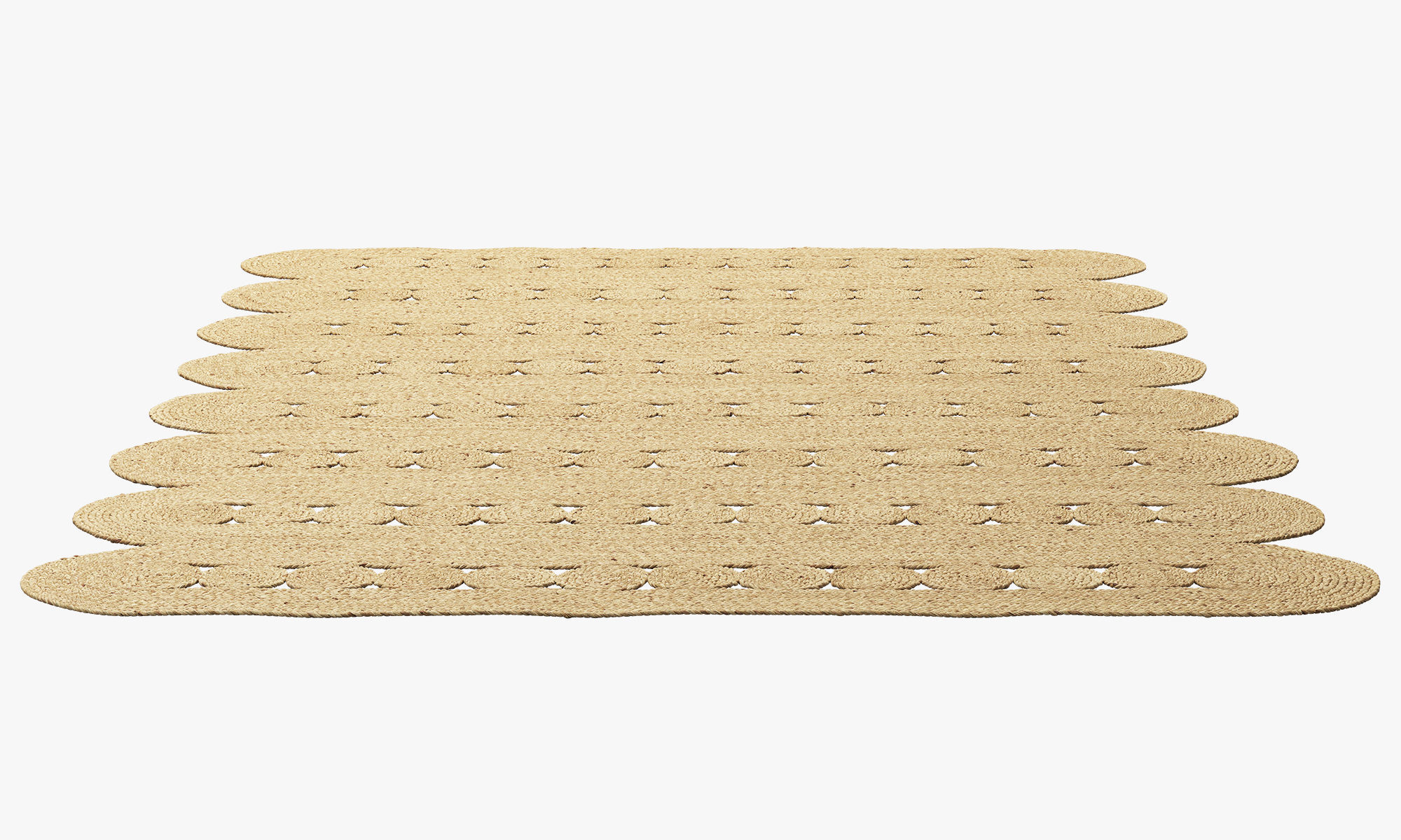 Safavieh Hajri Jute Rugs part 2  2 options 3D model_8